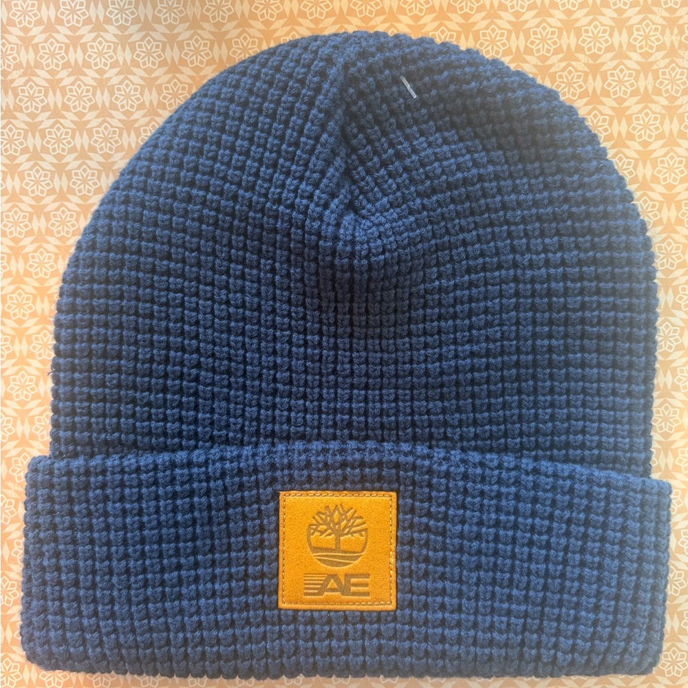 American Eagle Timberland Blue Knit Beanie